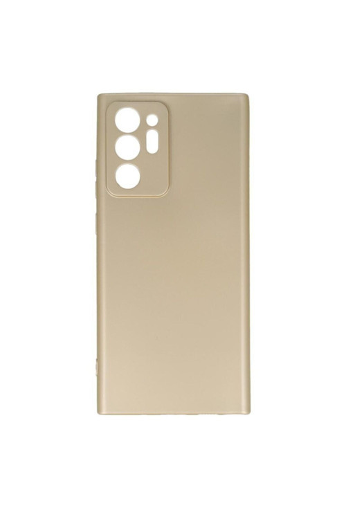 Samsung Galaxy Note 20 Ultra Premium Silikon Kılıf Gold