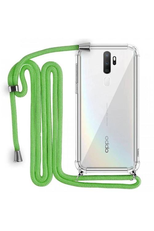 İp Askılı Tank Şeffaf Kılıf Oppo A5 2020