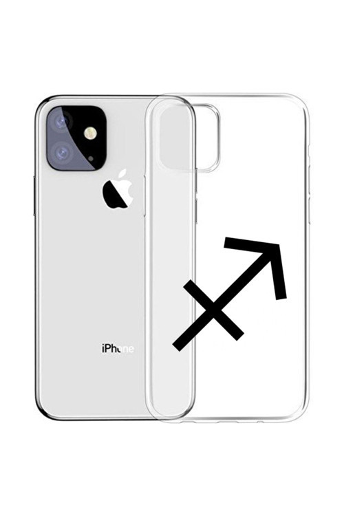 Apple Iphone 11 Yay Burcu Uv Baskılı Şeffaf Silikon Kılıf