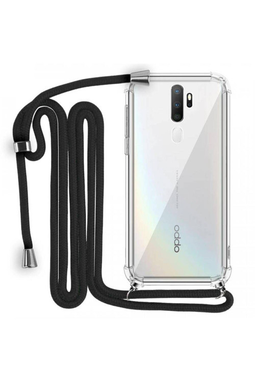 İp Askılı Tank Şeffaf Kılıf Oppo A5 2020