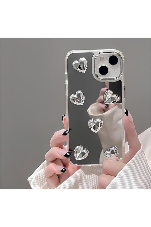 İphone 14-13 Heart Artistic Coup Case