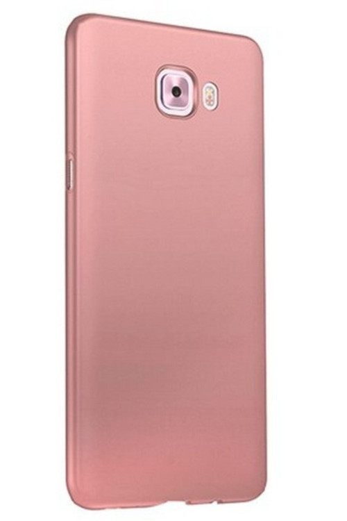 Samsung Galaxy A7 2016 (A710) Premium Silikon Kılıf Rose Gold