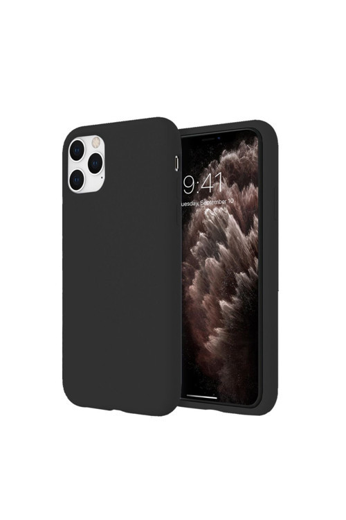 Apple Iphone 11 Pro Ince Mat Silikon Kılıf Siyah