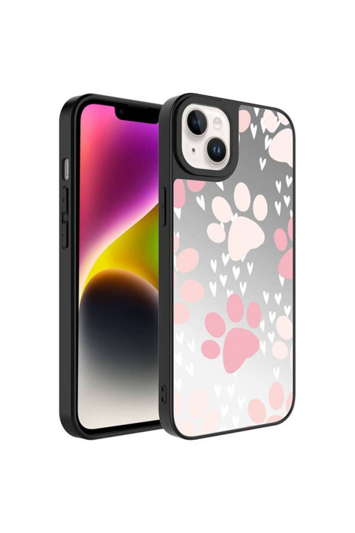 Apple İphone 13 Aynalı Desenli Kapak Pati