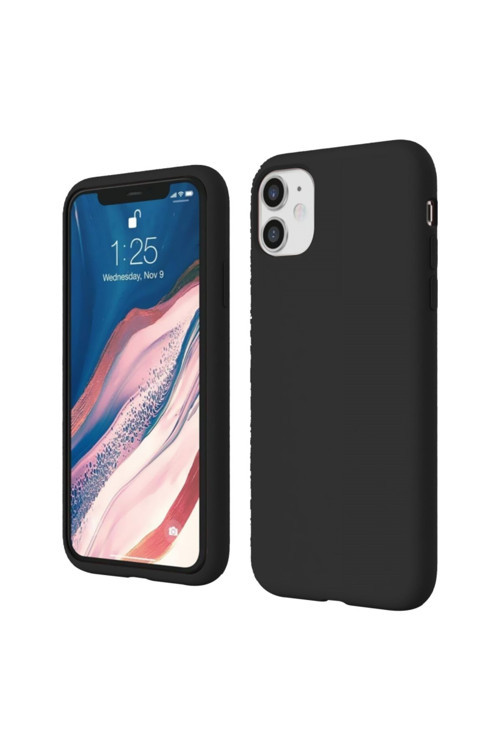 Apple Iphone 11 Ince Mat Silikon Kılıf Siyah