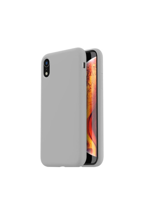 Apple Iphone Xr Ince Mat Silikon Kılıf Beyaz