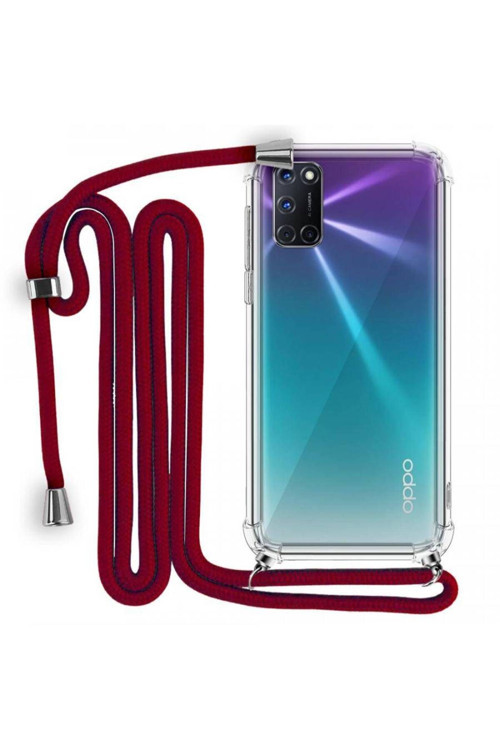İp Askılı Tank Şeffaf Kılıf Oppo A72