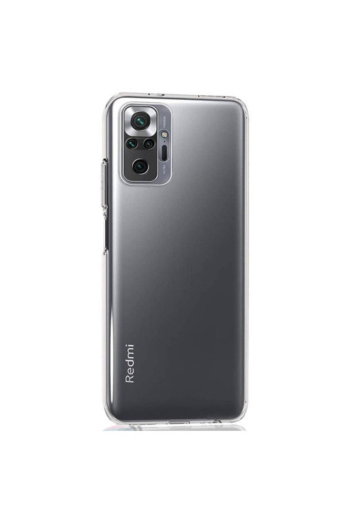 Xiaomi Redmi Note 10 Pro Premium Silikon Kılıf Şeffaf