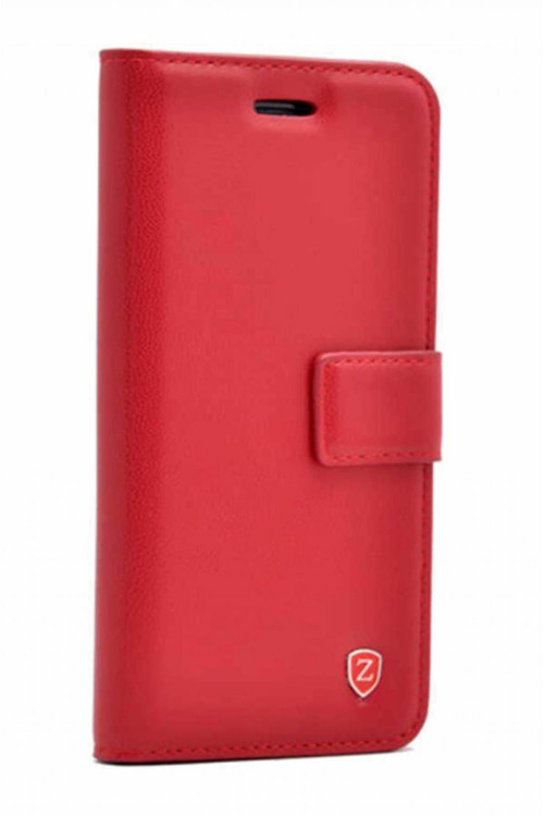 Xiaomi Poco X4 Pro Cüzdanlı Standlı Kapaklı Kılıf Kırmızı