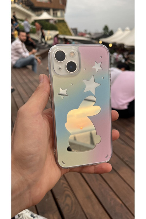 Aynalı Tavşan Kapak Apple İphone 13