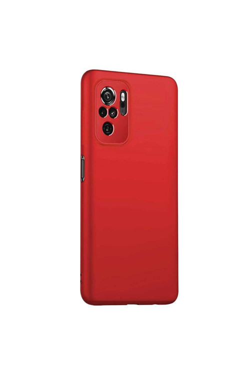 Xiaomi Redmi Note 10 Premium Silikon Kılıf Bordo