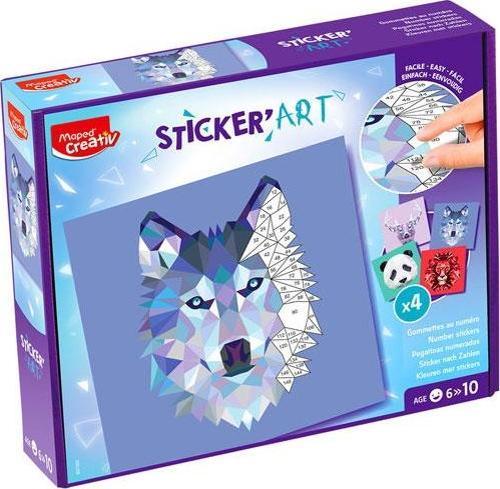 Creativ Numarali Sticker Seti 907055