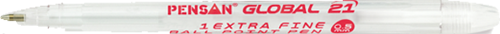 Tükenmez Kalem Global 0.5 MM Kırmızı 2221 12 li (1 Paket 12 Adet) PE02221TKKI