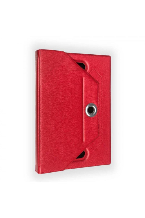 Concord Flyfix A9 Universal Dönerli Standlı Tablet Kılıfı Kırmızı