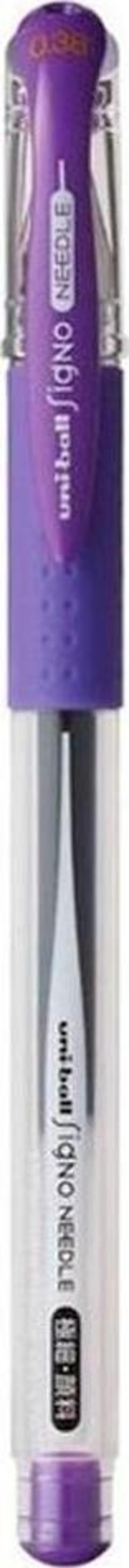 Roller Kalem Signo Needle İğne Uç 0.38 Mm Mor Um-151Nd (10 Lu Paket)