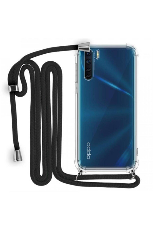 İp Askılı Tank Şeffaf Kılıf Oppo Reno 3