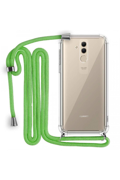 İp Askılı Tank Şeffaf Kılıf Huawei Mate 20 Lite