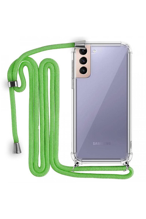 İp Askılı Tank Şeffaf Kılıf Samsung Galaxy S21