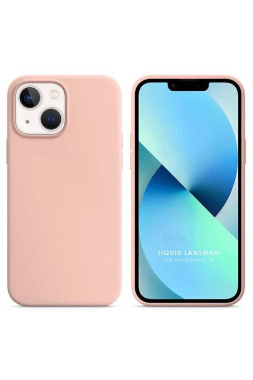 Apple Iphone 13 6.1'' Liquit Lansman Silikon Pudra