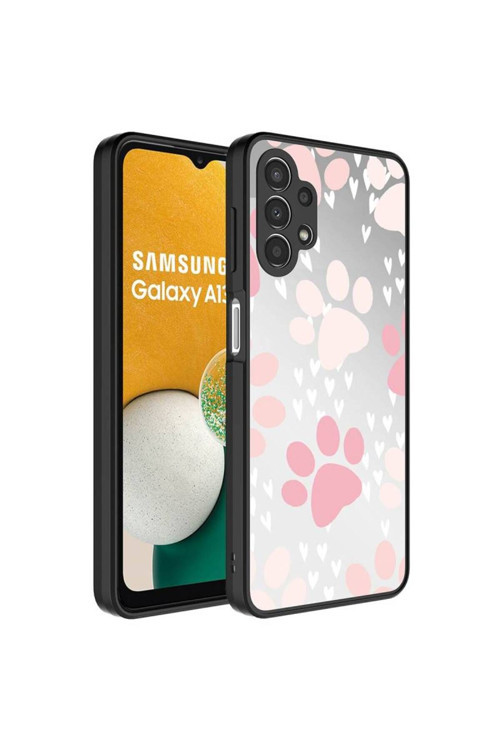 Samsung Galaxy A73 Aynalı Desenli Kapak Pati