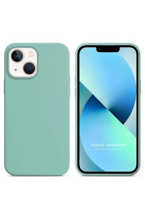 Apple Iphone 13 6.1'' Liquit Lansman Silikon Turkuaz