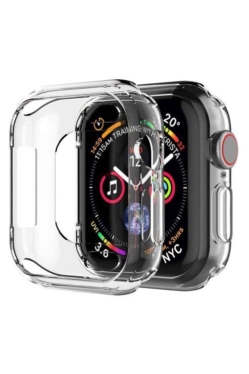 Apple Watch 6 44 Mm Çift Taraflı Silikon Kılıf
