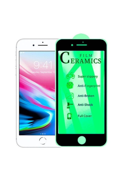 Apple İphone 6 Plus Seramik Ekran Koruyucu Siyah