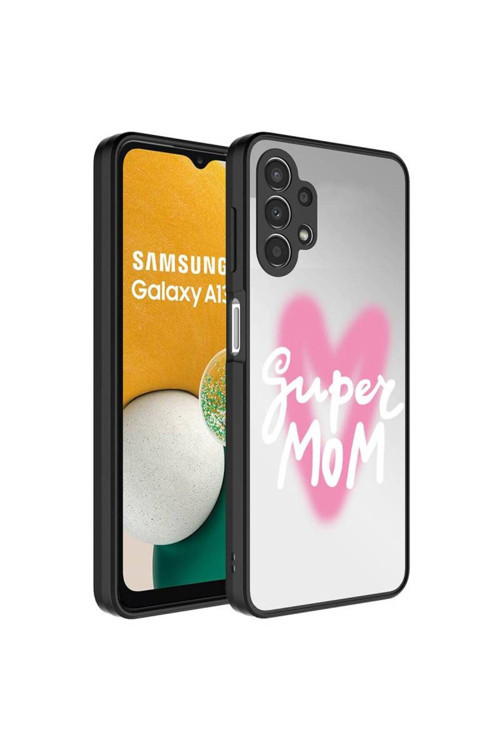 Samsung Galaxy A32 Aynalı Desenli Kapak Mom