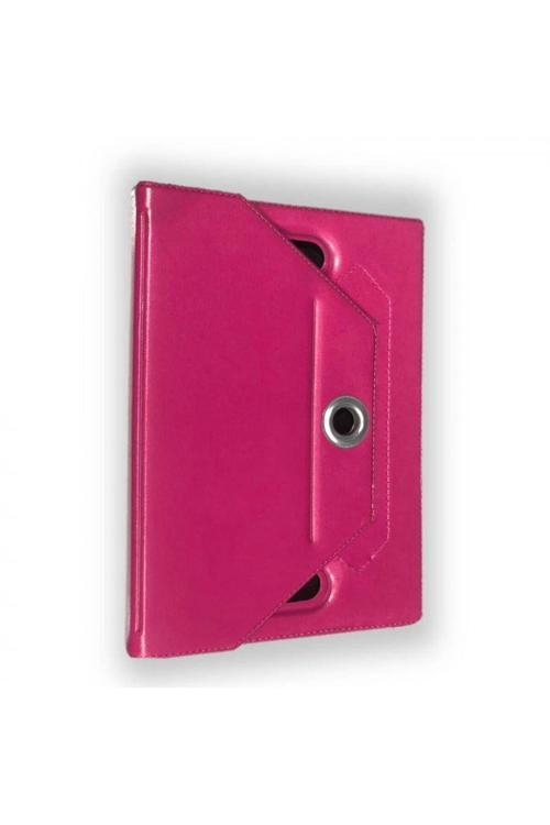 Hometech T701 Universal Dönerli Standlı Tablet Kılıfı Pembe