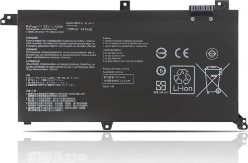 Asus K571GT-EB76 Batarya ile Uyumlu Pil