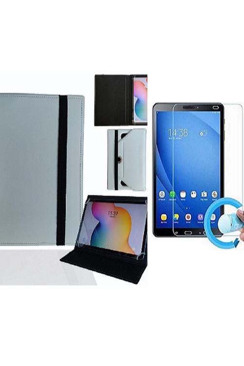 Hometech Wi 10 3G - 10.1" Tablet Uyumlu Standlı Tablet Kılıfı + Nano Ekran Koruyucu