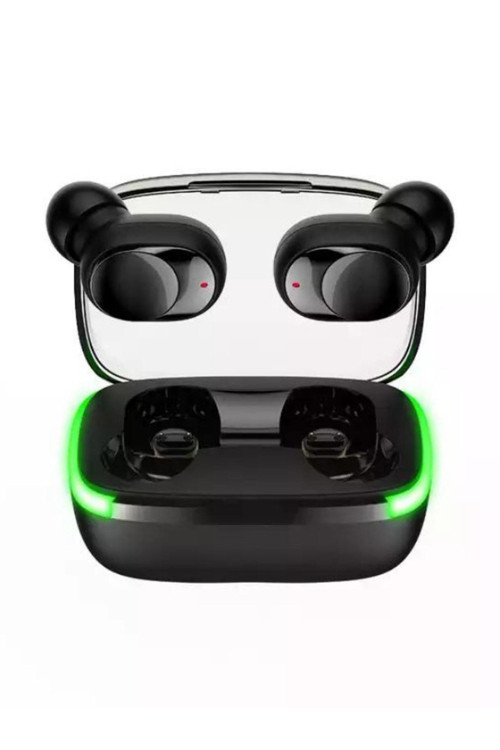 Y60 E-Mipods Bluetooth Kulaklık Işıklı Çift Mikrofon Earbuds Basic Hd Ses Kablosuz V5.1 Yeni Nesil