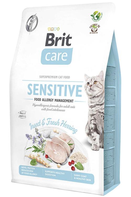 Care Sensitive Böcek Proteinli Tahılsız Yetişkin Kedi Maması 7 Kg