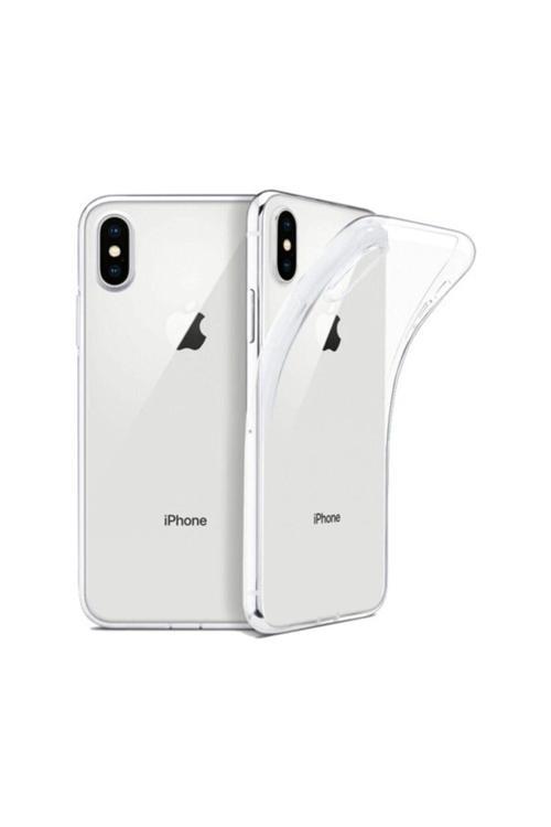 Iphone Xs Max Uyumlu  Premium Silikon Kılıf Şeffaf
