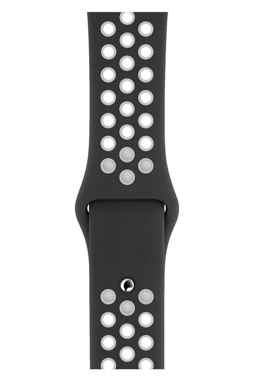 Apple Watch Series 9 41 Mm Fileli Kordon Siyah-Beyaz