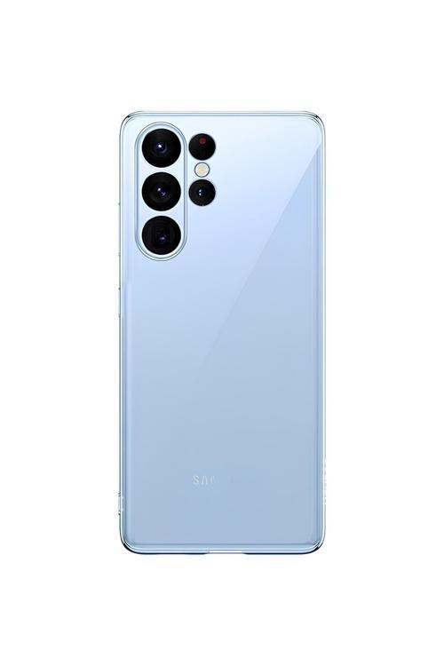 Samsung Galaxy S22 Ultra Premium Silikon Kılıf Şeffaf