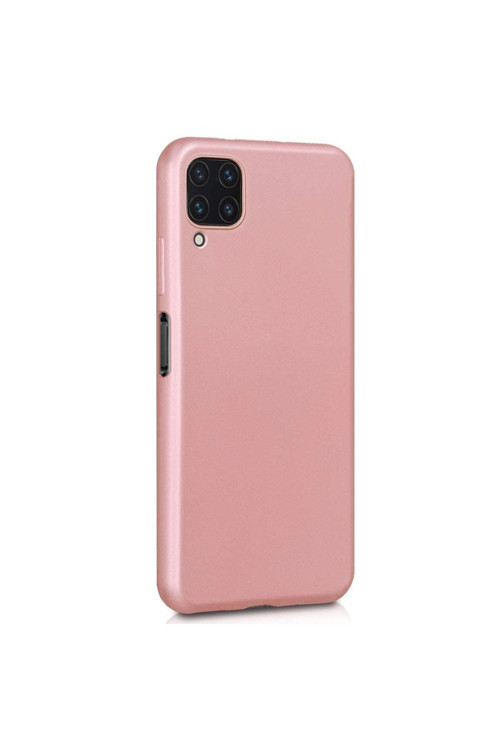 Samsung Galaxy A12 Premium Silikon Kılıf Rose