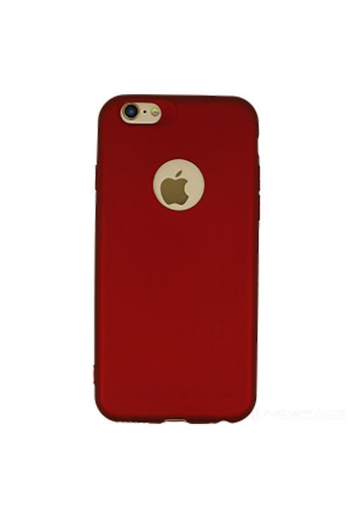 Apple İphone 8 Premium Silikon Kılıf Bordo