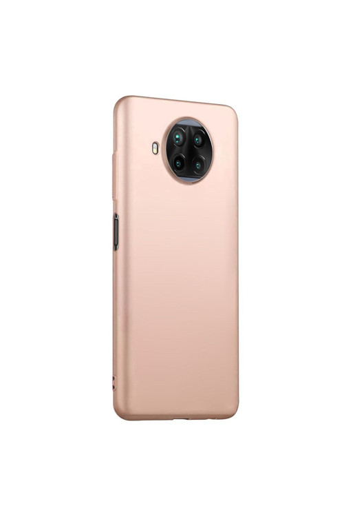 Xiaomi Mi 10T Lite Premium Silikon Kılıf Gold