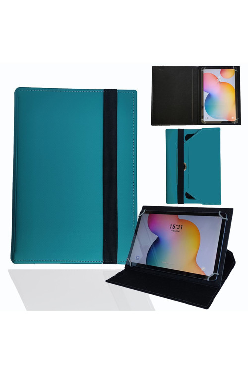 Vestel Triangle 10.1" Tablet Uyumlu Standlı Üniversal Kapaklı Tablet Kılıfı