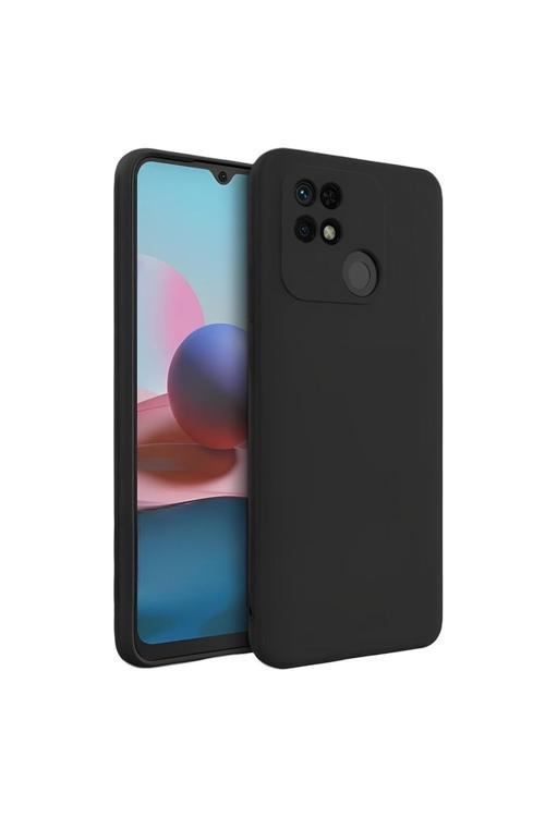 Xiaomi Redmi 10C Premium Silikon Kılıf Siyah