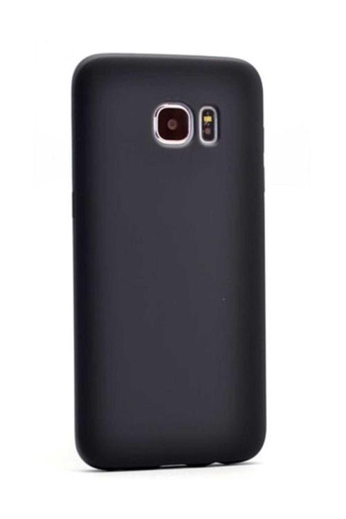 Samsung Galaxy S7 Edge Premium Silikon Kılıf Siyah