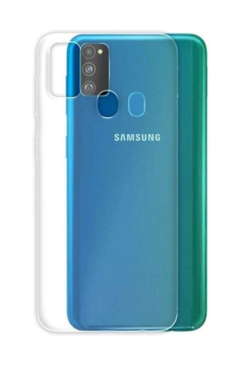 Samsung Galaxy M31 Premium Silikon Kılıf Şeffaf