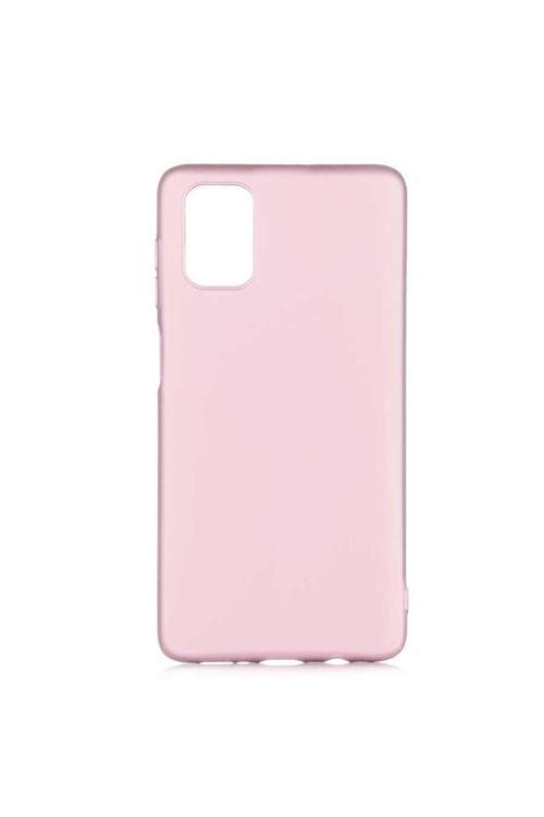 Samsung Galaxy M51 Premium Silikon Kılıf Rose Gold