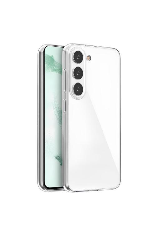 Samsung Galaxy S22 Plus Premium Silikon Kılıf Şeffaf