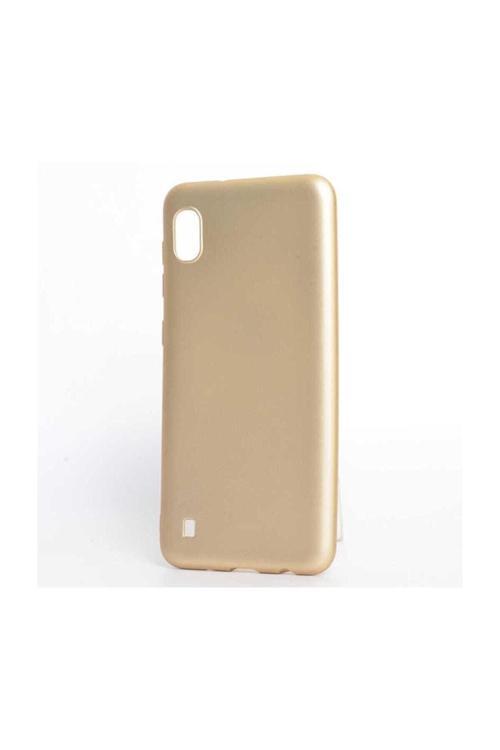 Samsung Galaxy M10 Premium Silikon Kılıf Gold