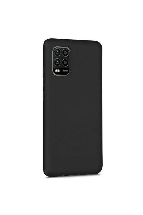 Xiaomi Mi 10 Lite Zoom Premium Silikon Kılıf Siyah