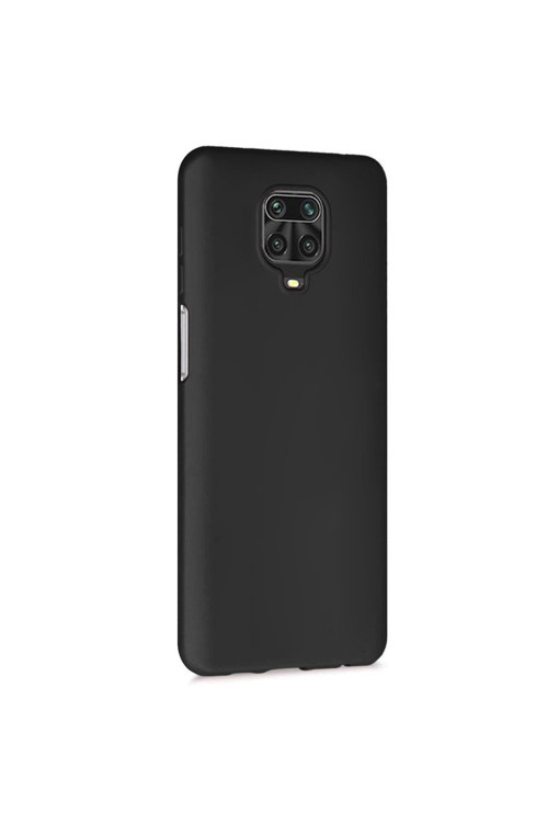 Xiaomi Redmi Note 9S Premium Silikon Kılıf Siyah
