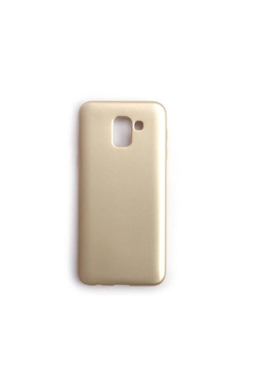 Samsung Galaxy J6 Premium Silikon Kılıf Gold