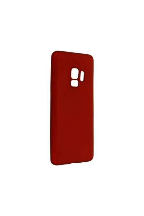 Samsung Galaxy S9 Premium Silikon Kılıf Bordo